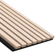 White Oak Acoustic Akupanel Slat Wood Wall Panel
